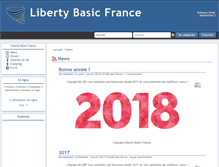 Tablet Screenshot of libertybasic.fr